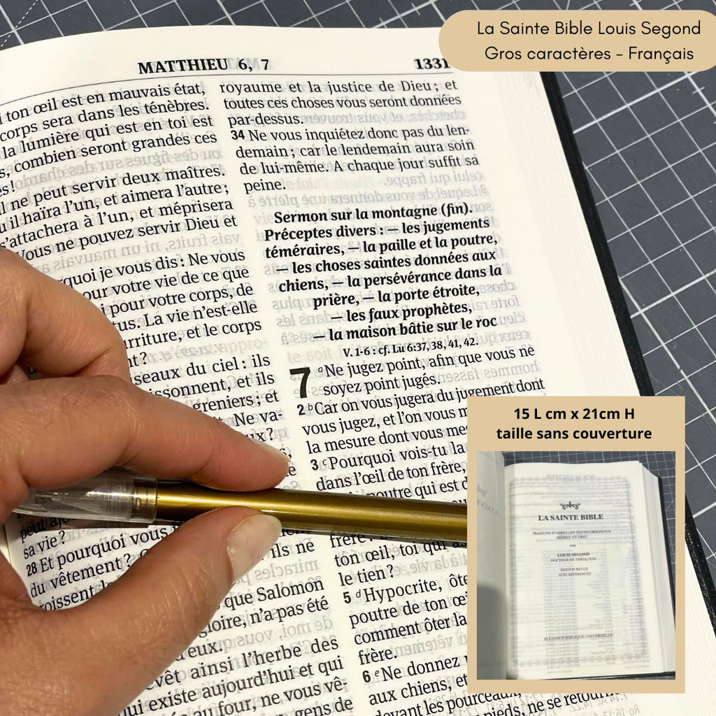 Bible Personnalisée- Au Commencement